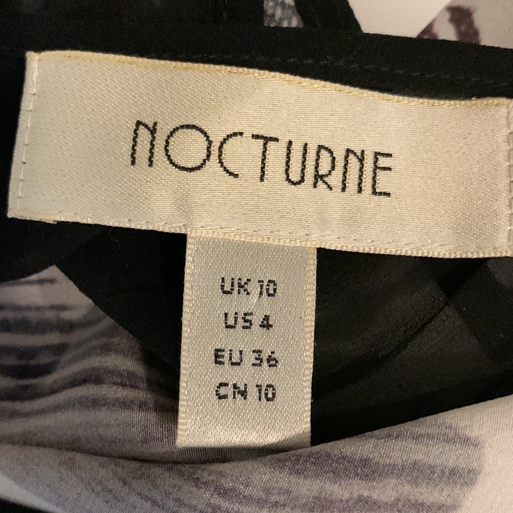 NWT Nocturne 100% Silk Halter Maxi Dress, 4 - Picture 10 of 12